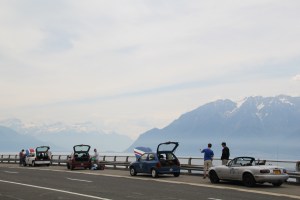 Broken down by Lake Geneva